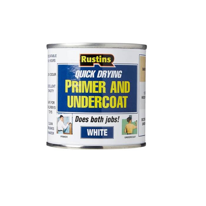 Rustins White Primer/Undercoat 2.5ltr