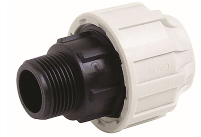MDPE 25mm x 3/4" Straight Adaptor MI