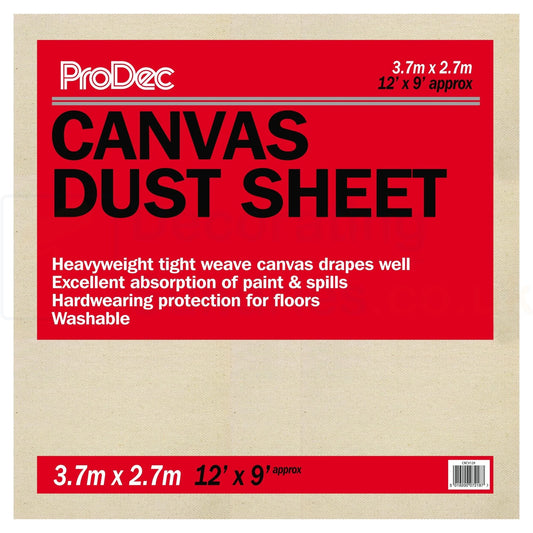 Canvas Dust Sheet 12' x 9'