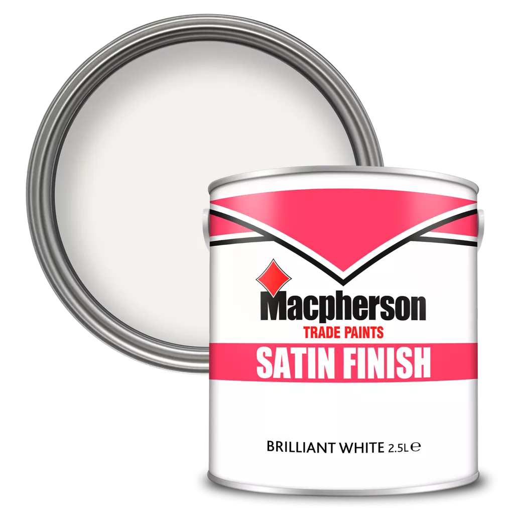 Machperson Satin Finish Brilliant White 2.5L