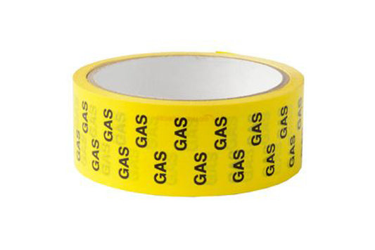 Rothenberger Gas Identification Tape - 33m x 36mm