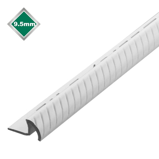 Economy Tile Trim White (9.5mm)