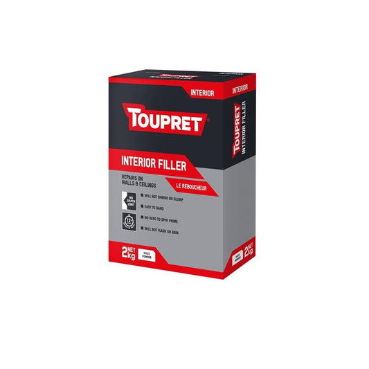 Toupret Interior Filler 2kg White