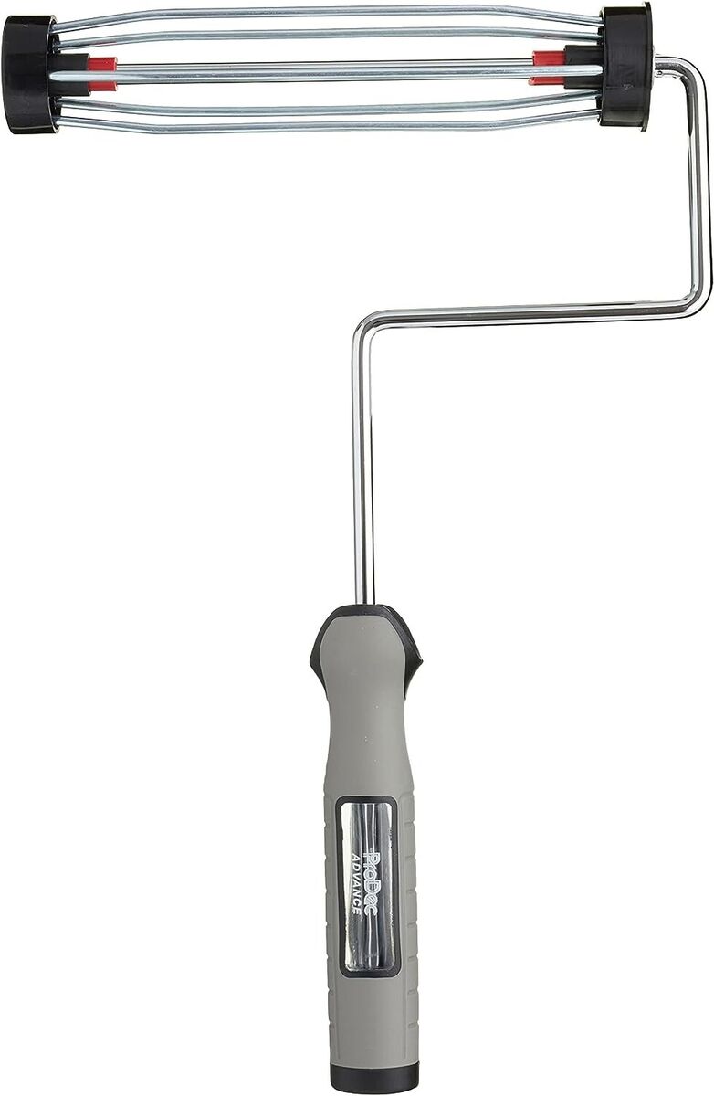 1 9" x 1.75" Black Plastic Handle Cage