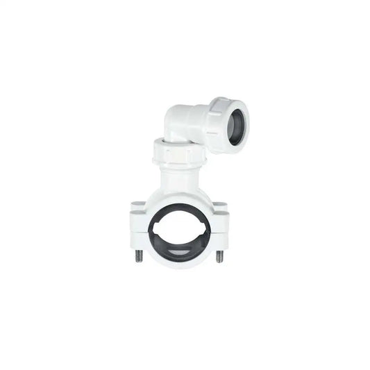 McAlpine CLAMP 1 WH White Condensate Pipe Clamp