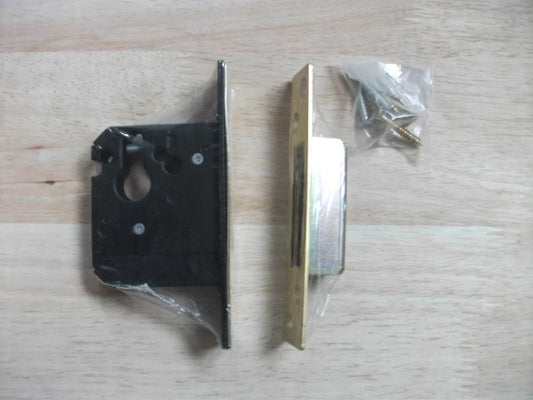 Euro Deadlock 63mm Electro Brass
