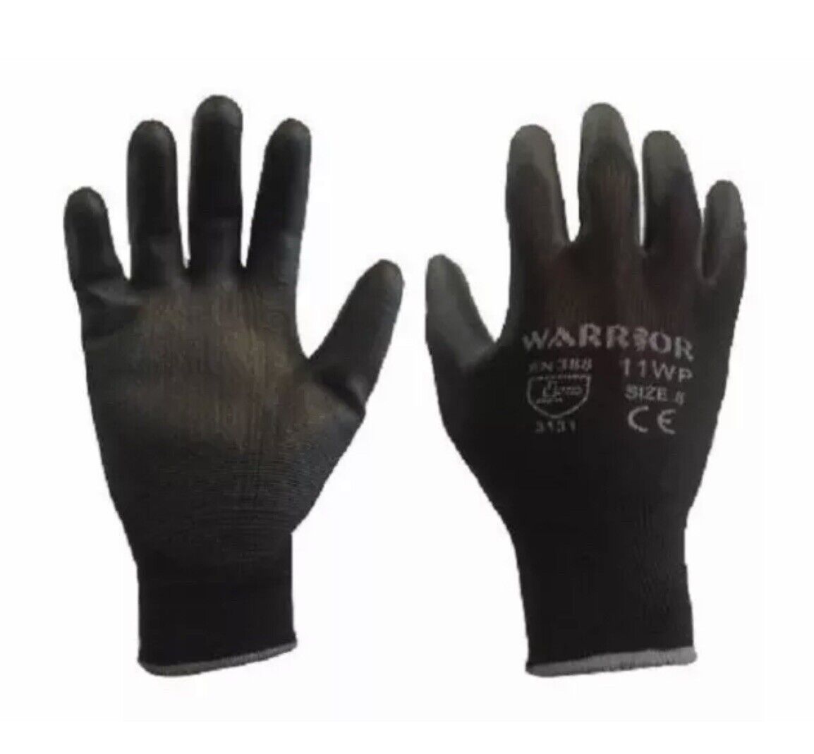 PU GRIP GLOVE 8/M
