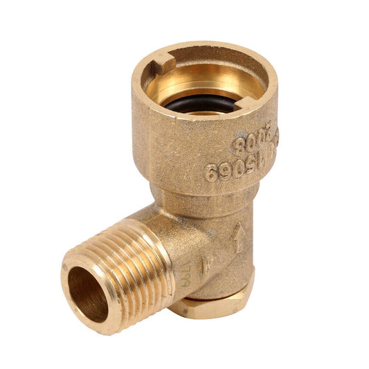Bent GAS  Bayonet Connector SOCKET  ½"