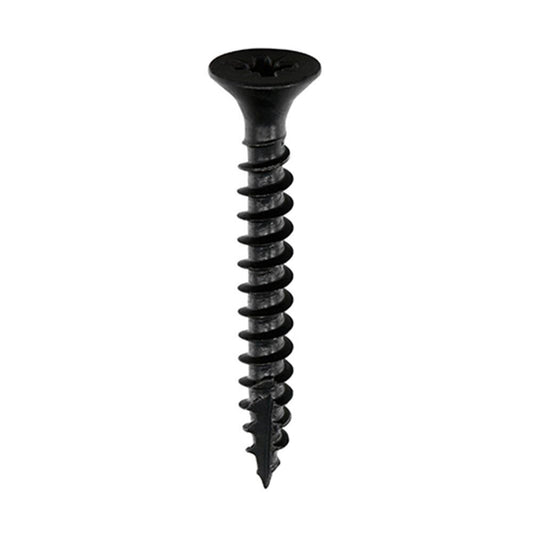 Classic Multi-Purpose Screws - PZ - 3.5 x 16 Black