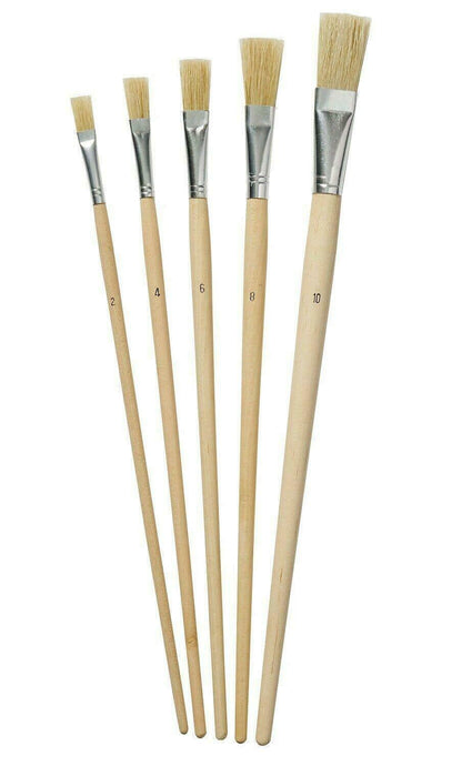 Hamilton Prestige Flat Fitch Brush 5Pk
