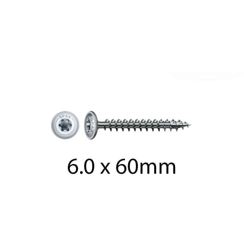 Spax T-Star Plus Washer-Head Wirox Coated 6.0 X 12