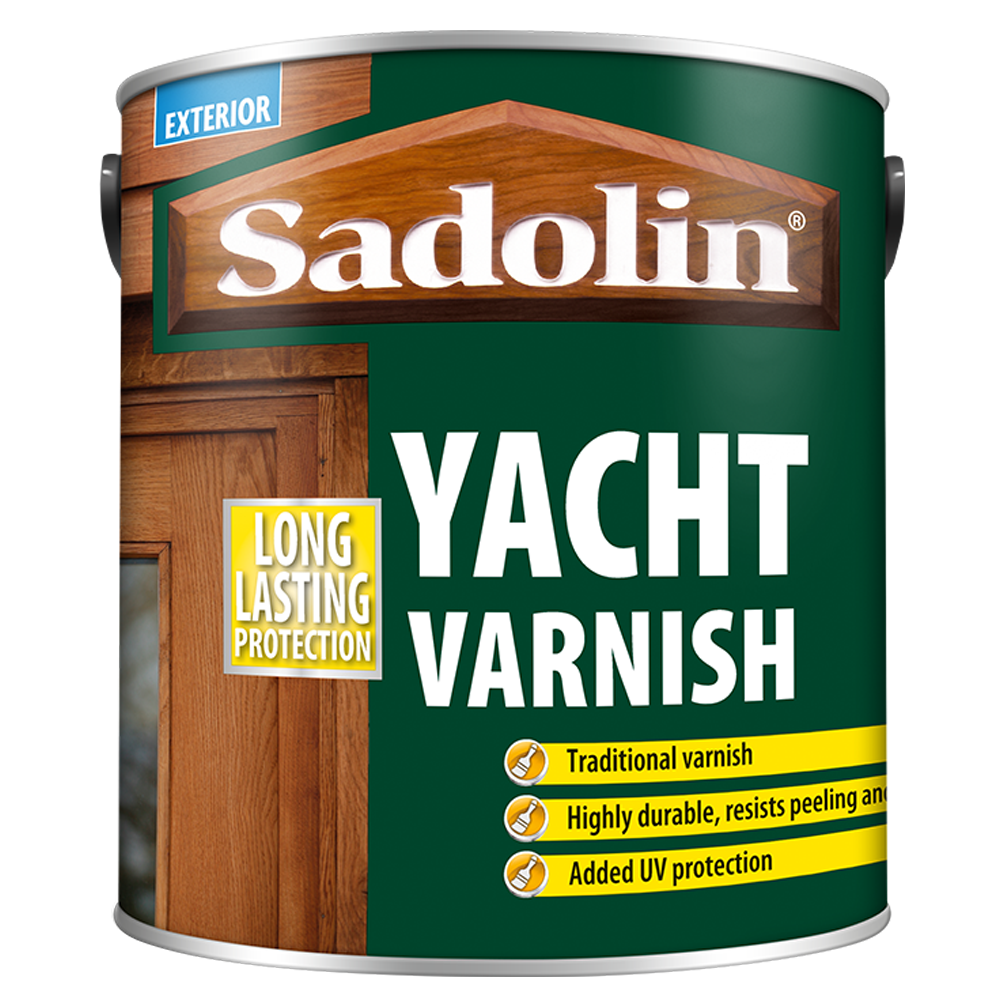Sadolin Yacht Varnish Gloss Clear 2.5L