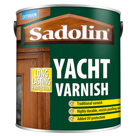Sadolin Yacht Varnish Gloss Clear 2.5L
