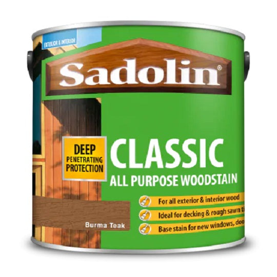 Sadolin Classic Burma Teak 2.5L – zyberltd