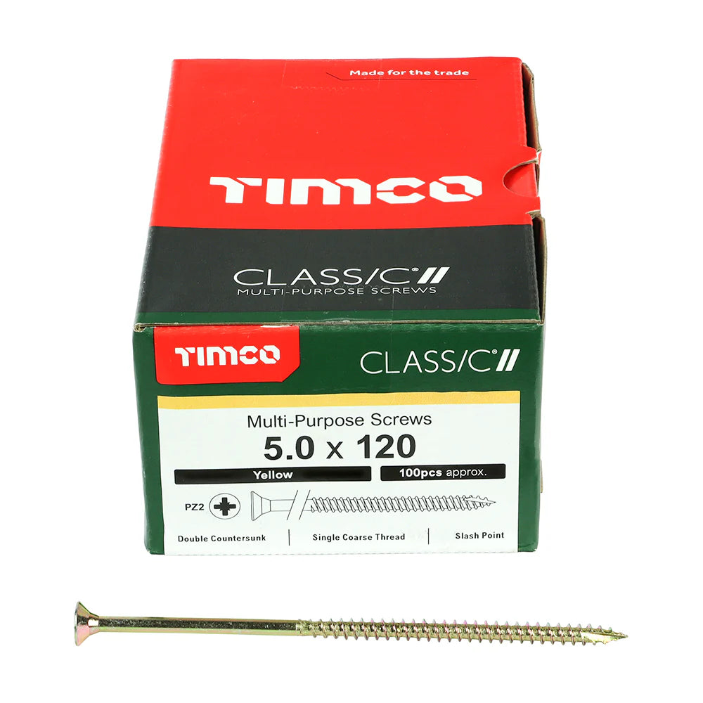 Classic Screw PZ2 CSK ZYP 5.0 x 120