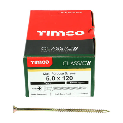 Classic Screw PZ2 CSK ZYP 5.0 x 120