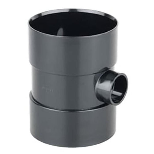 Soil Solvent Weld 110MM Short Boss Pipe 40MM Olive