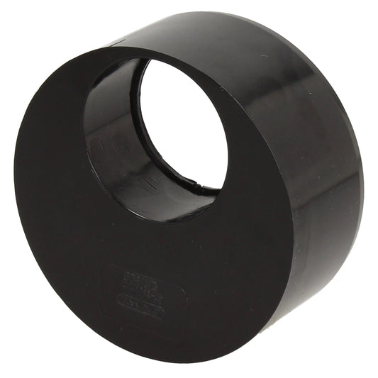 110mm x 50mm Solvent Weld Black Soil Socket Reducer