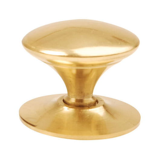 Victorian cupboard knob 38mm PB