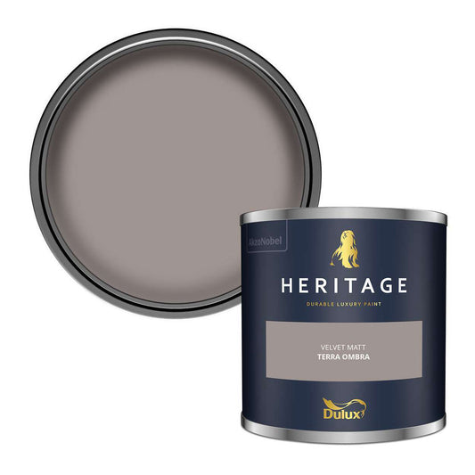 Dulux Heritage Velvet Matt (Tinted) Terra Ombra