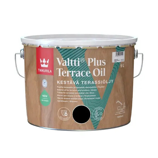 Valtti Plus Terrace Oil - Black 10 LTR