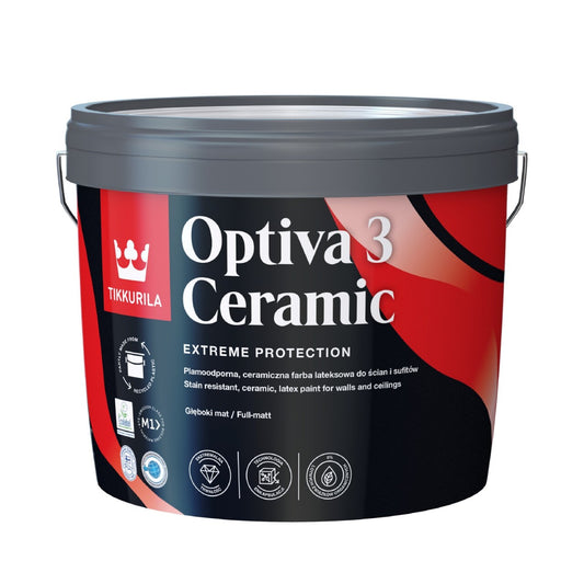Tikkurila Optiva Ceramic 3 Super Matt - 9L