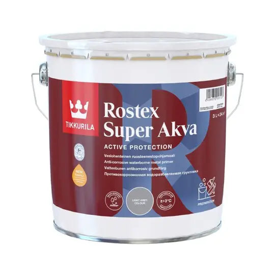 Rostex Super Akva - Light Grey 3LTR