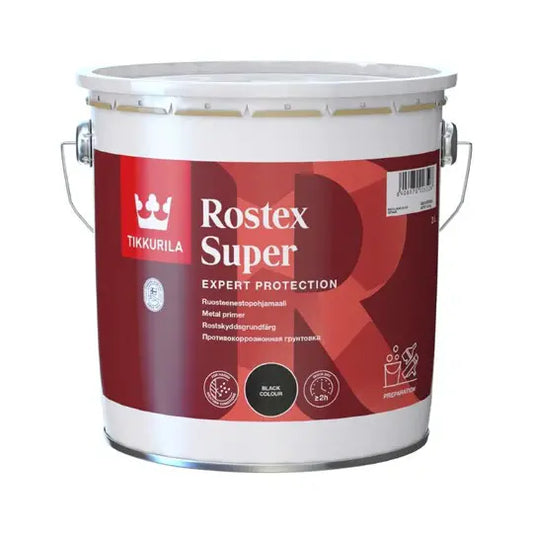 Rostex Super Metal Primer - Black10 LTR