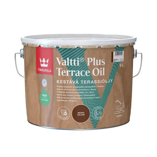 Valtti Plus Terrace Oil - Brown10 LTR