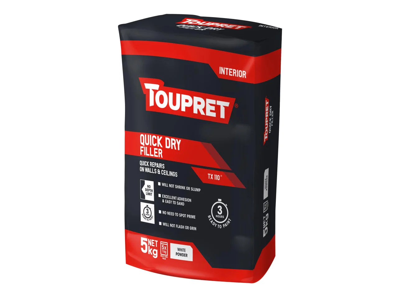 Toupret Quick Dry Filler 5kg GB