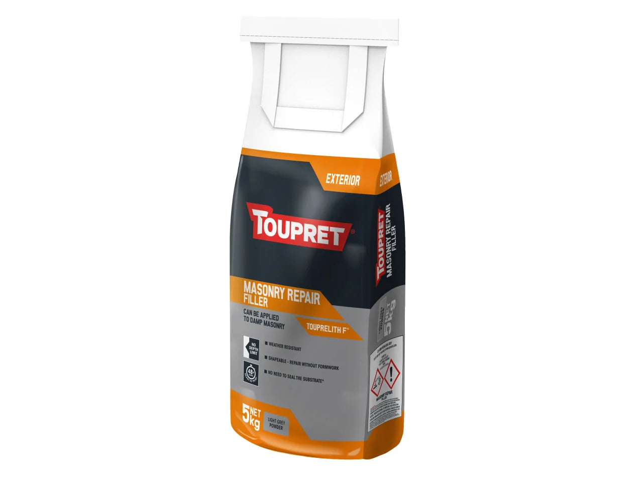 Toupret Masonry Repair Filler 5kg GB