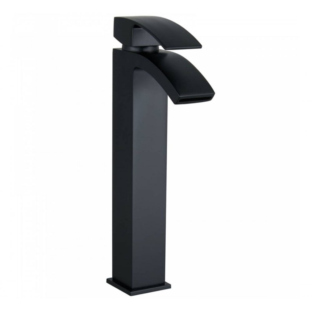 Trisen Mijas Tall Mono Basin Mixer Black
