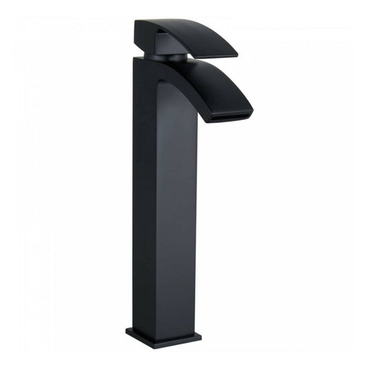Trisen Mijas Tall Mono Basin Mixer Black