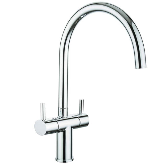 TK016 Phireo Two Handle Kitchen Mixer Chrome
