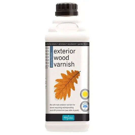 Exterior Wood Varnish Dead Flat 1L