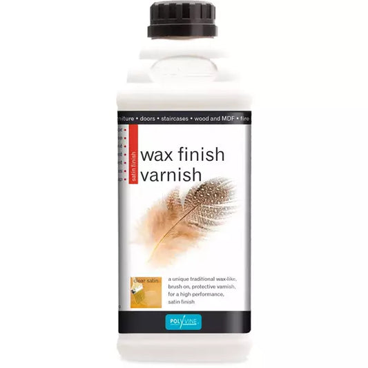 Black Wax Finish Varnish 1L