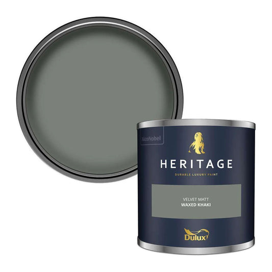 Dulux Heritage Velvet Matt (Tinted) Waxed Khaki