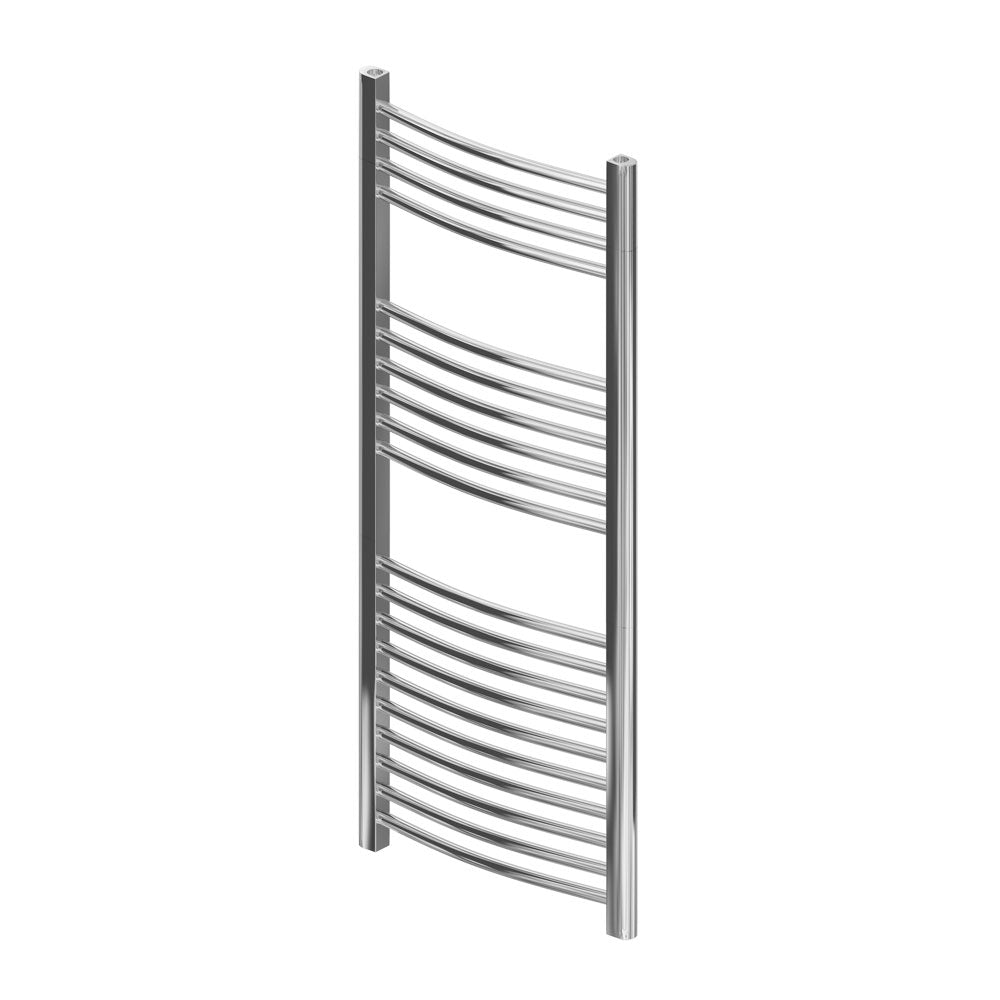 Curved Towel Rail 500mm x 1200mm Chrome