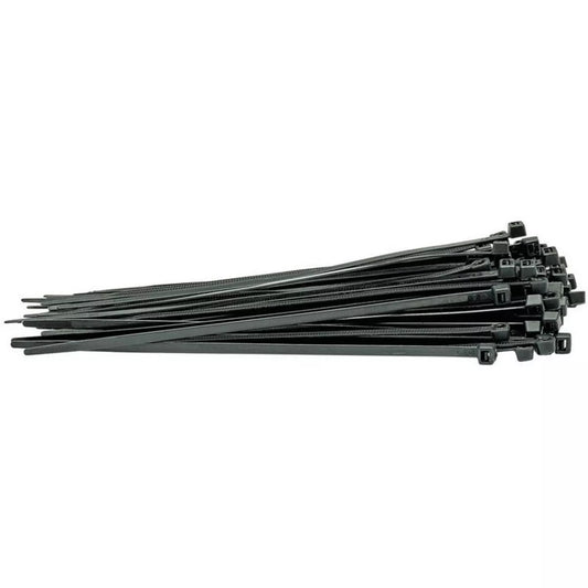 Cable Tie Black 4.8x200mm (100 pieces)