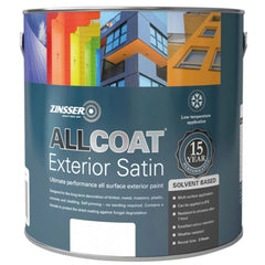 AllCoat Exterior Solvent Based Satin Black 1L