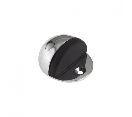 Oval Mounted Door Stop 48mm - CP