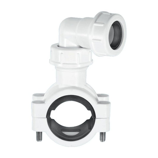 Pipe Clamp has connection for 19/23mm pipe to rece