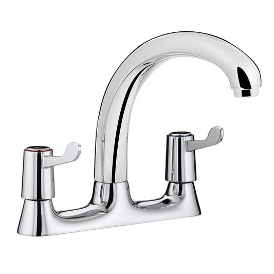 Lever deck sink mixer CHROME