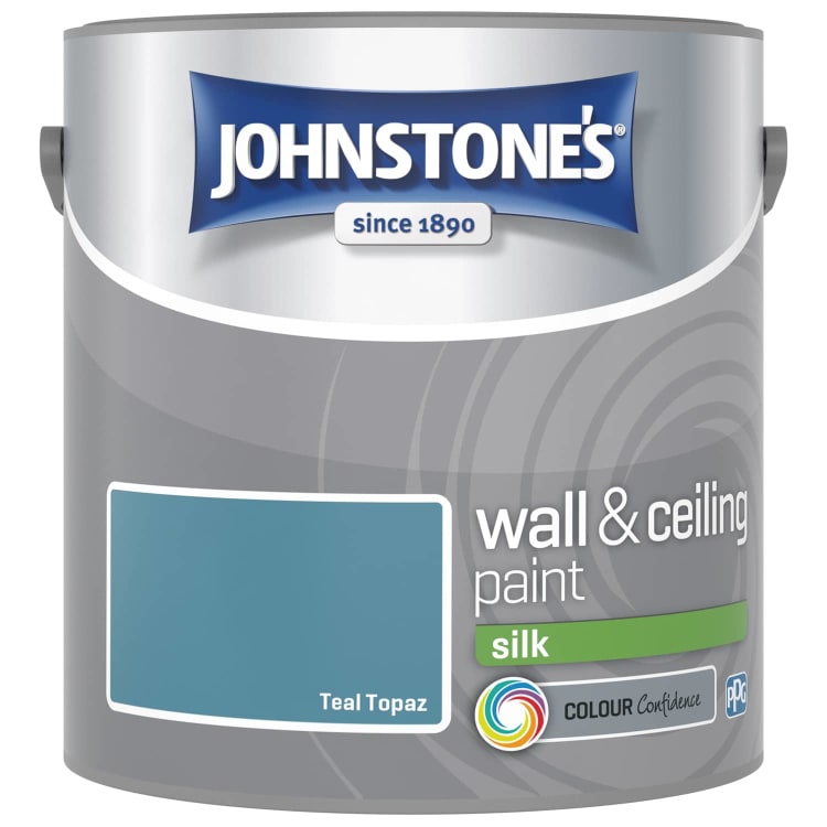 JOHNSTONE'S SILK TEAL TOPAZ 2.5L