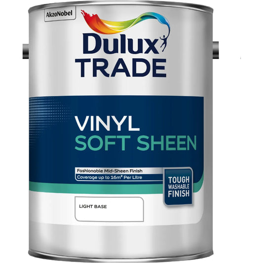 Dulux Trade Vinyl Soft Sheen Light Base 1L