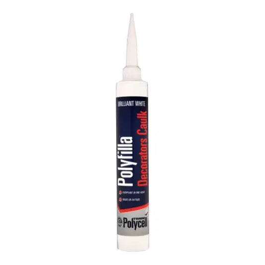 Polycell Polyfilla Decorators Caulk White 380ML