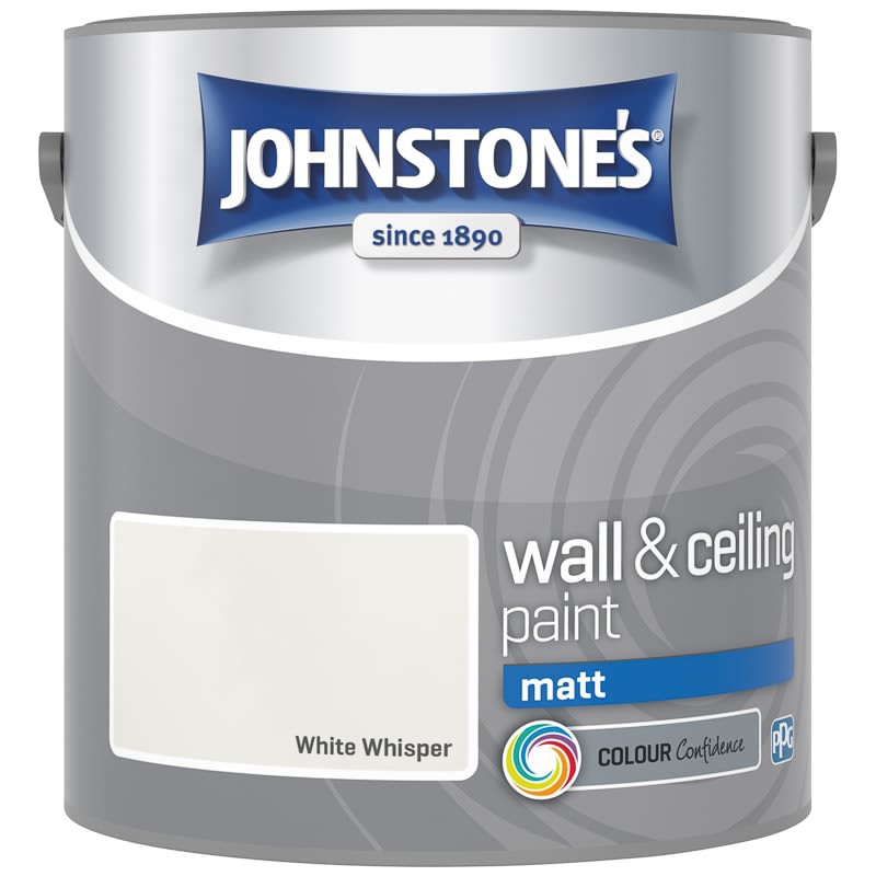 JOHNSTONE'S SILK WHITE WHISPER 2.5L