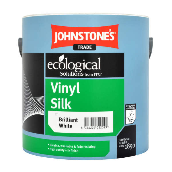 JOHNSTONE'S VINYL SILK BRILLIANT WHITE 5L