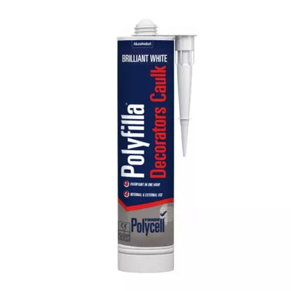 Polycell Polyfilla Decorators Caulk White 380ML