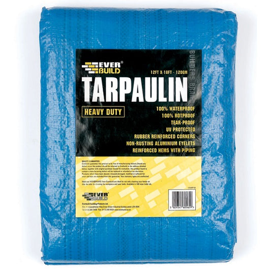 Everbuild Tarpaulin 3.6m x 2.7m